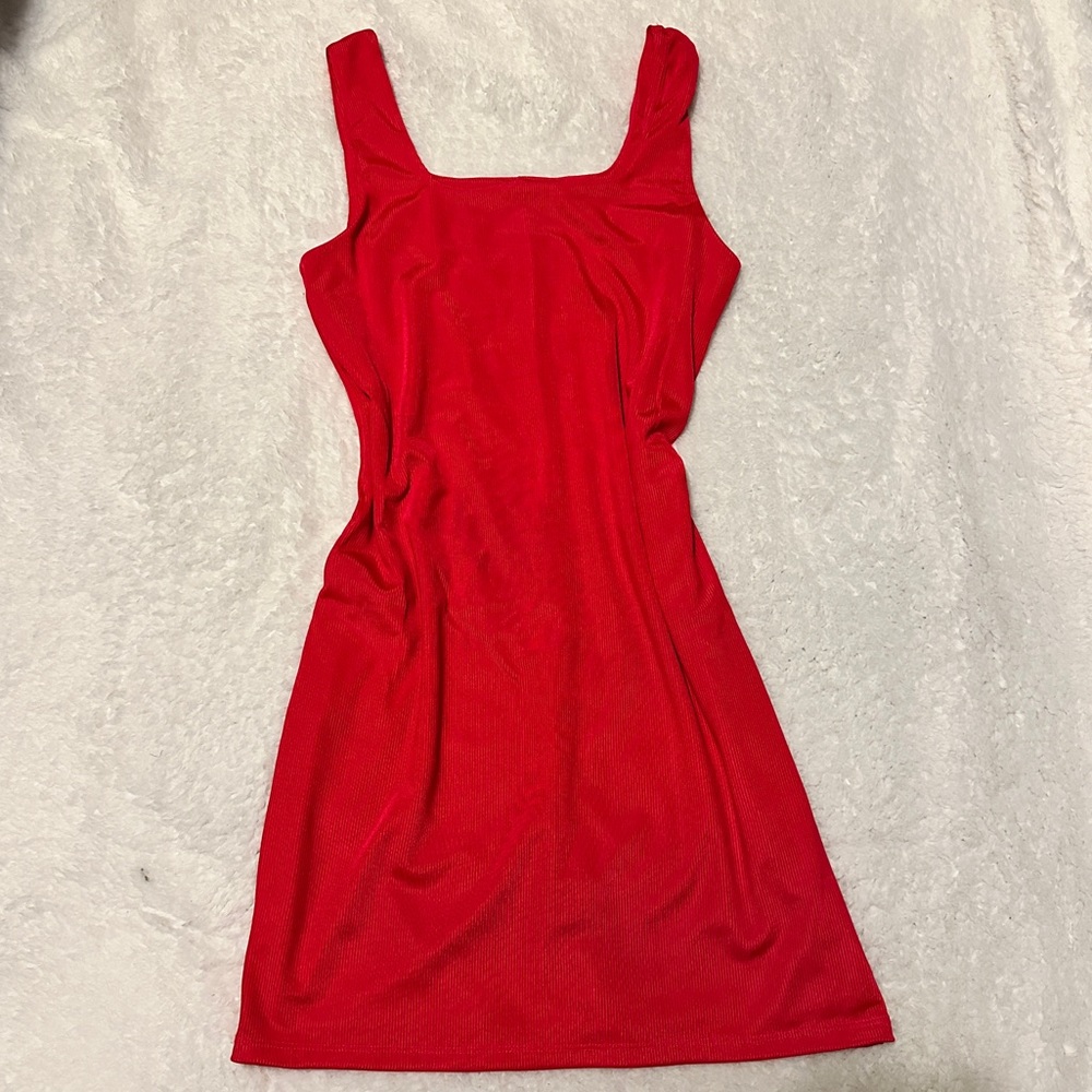 Beautiful hot pink mini dress from the brand a new day in a size small-runs big!